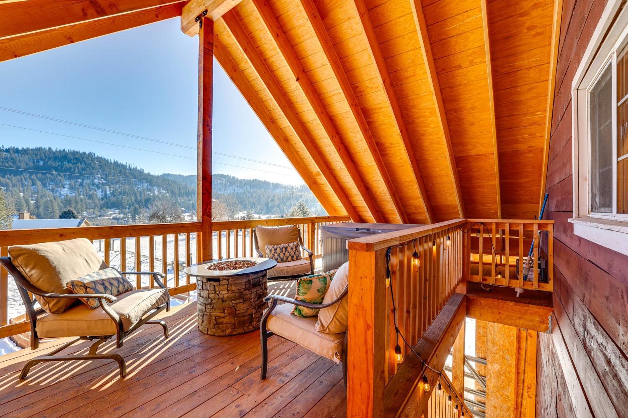 Garden Valley Apartment With Hot Tub And Mtn Views! Crouch Eksteriør bilde