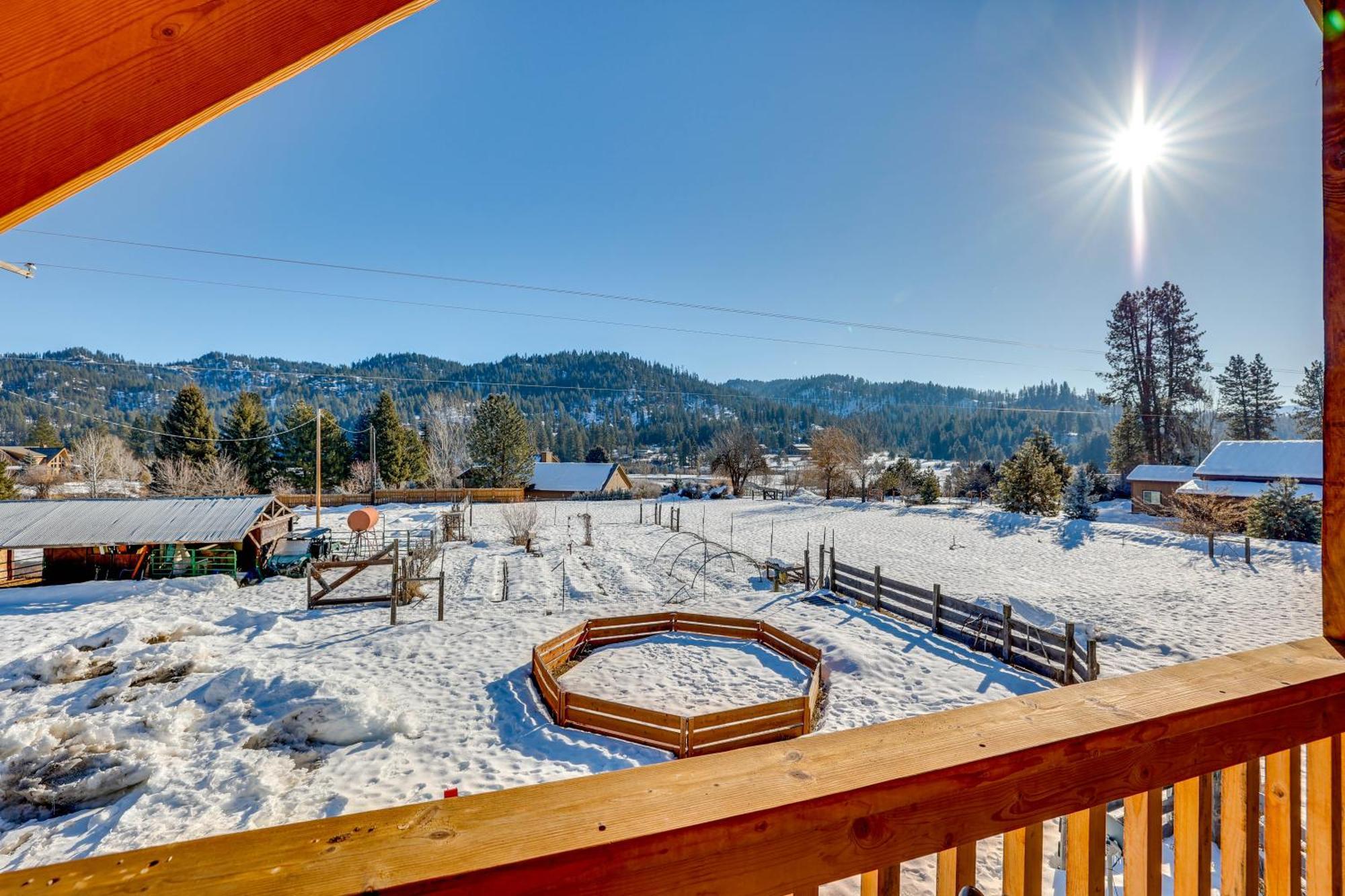 Garden Valley Apartment With Hot Tub And Mtn Views! Crouch Eksteriør bilde